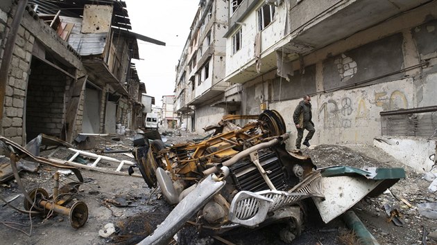 Poni�ené ulice v Náhorním Karabachu.