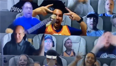 Virtuální fanouci na NBA
