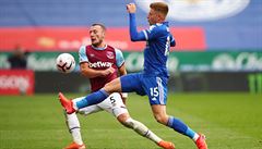 Vladimír Coufal pi své premiée v Premier League.