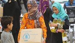 WFP se svými aktivitami sna�í bojovat proti hladomoru.