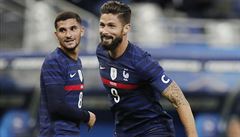 Olivier Giroud (vpravo) pedskoil v historické tabulce stelc francouzské...