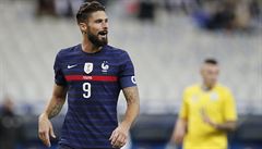 Olivier Giroud pedskoil v historické tabulce stelc francouzské reprezentace...