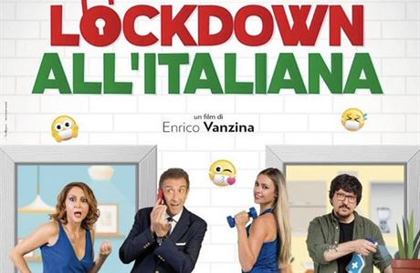 Plakát komedie Lockdown po italsku (2020). Reie: Enrico Vanzina