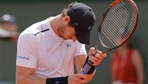 Brit Andy Murray v osmifinle French Open.