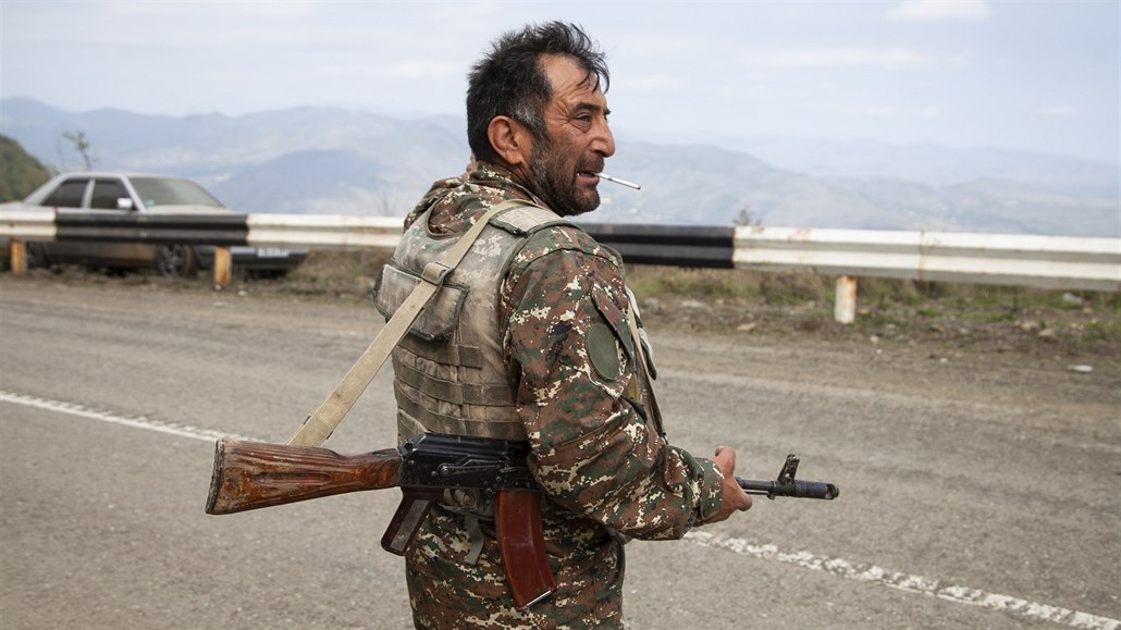 Voják Náhorního Karabachu.