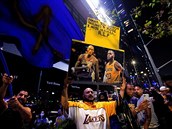 Fanouci Lakers zavzpomínali také na Kobeho Bryanta.