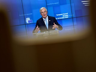 f unijnho vyjednvn s Velkou Britni Michel Barnier na summitu ldr EU.