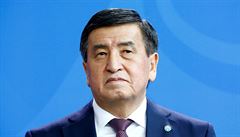 Kyrgyzský prezident Sooronbaj Žeenbekov.