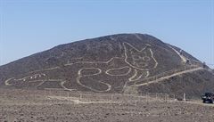 Archeologové na slavné jihoperuánské planin Nazca objevili nový obrazec. Mezi...