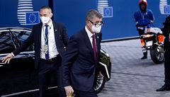 �eský p�edseda vlády Andrej Babi� na summitu lídr� zemí Evropské unie.