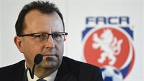Předseda Fotbalové asociace ČR Martin Malík na snímku z 5. února 2019