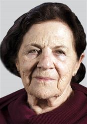 Spisovatelka Eva Erbenov ijc v Izraeli.