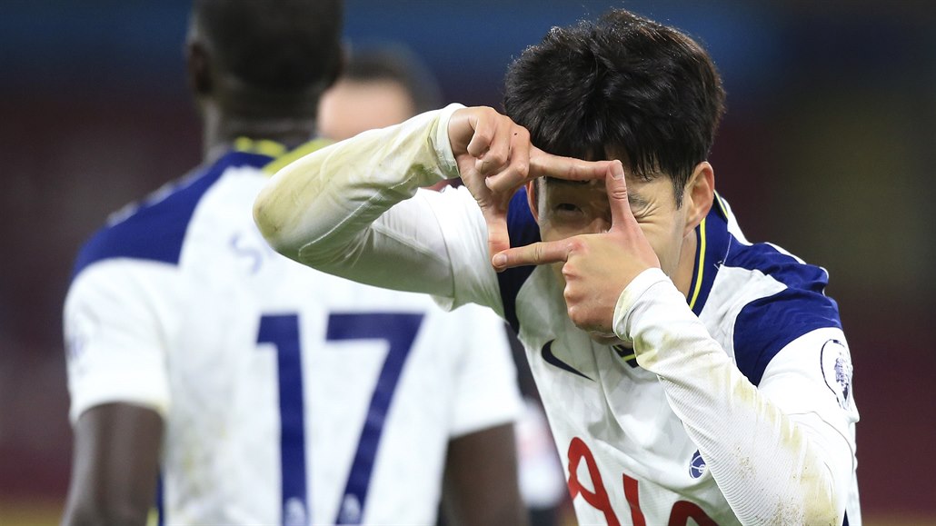 Son Hung-min zajistil Tottenhamu výhru na hřišti Burnley
