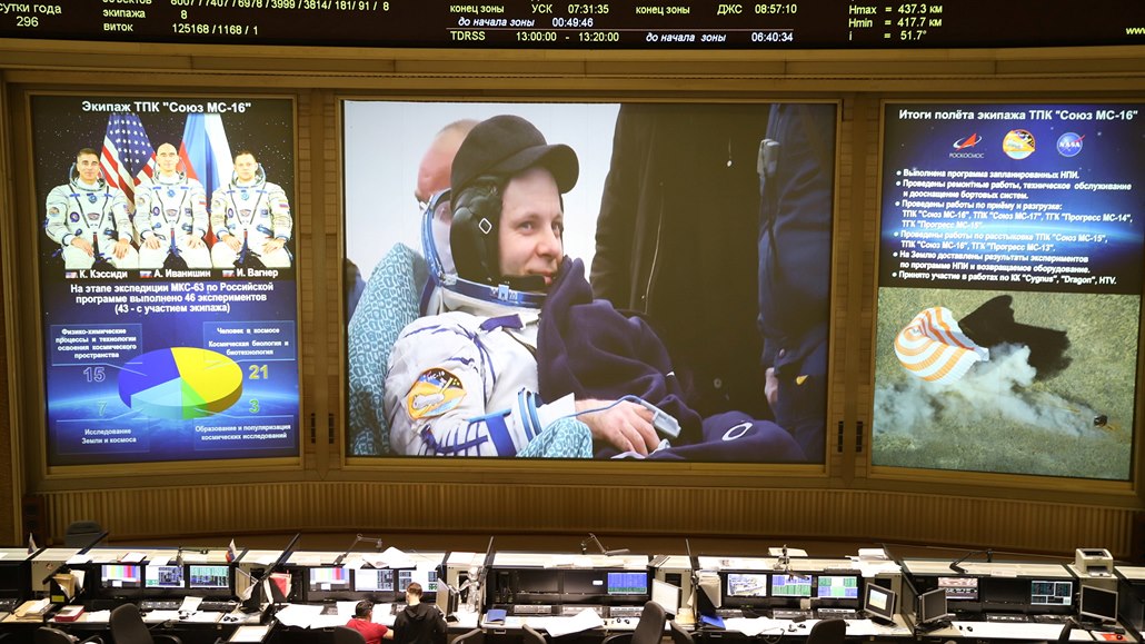Ruský astronaut Ivan Vagner.