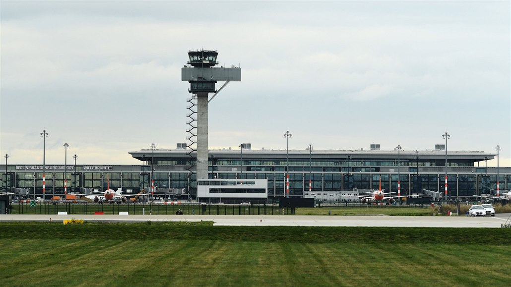 Pohled na nové letiště Willyho Brandta v Berlíně.