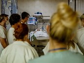Oddlení ARO v nemocnici Tomáe Bati ve Zlín má krom covidových pacient na...