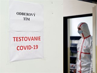 Testovn na koronavirus na Slovensku.