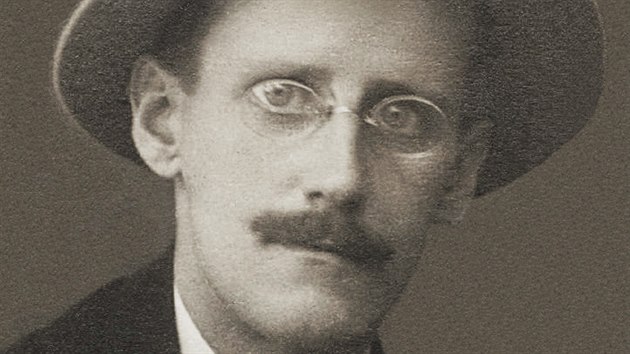 Spisovatel James Joyce.