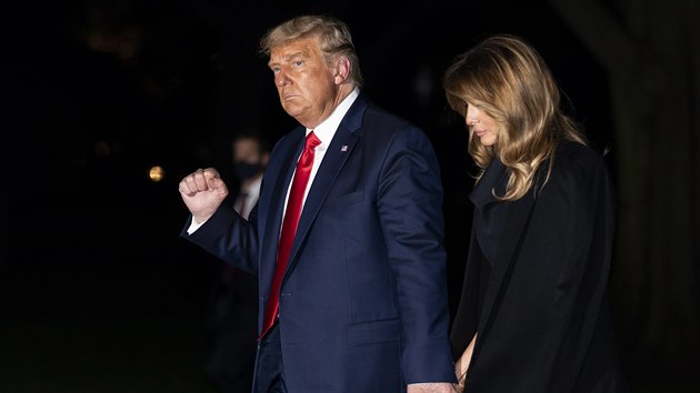 Donald Trump s man�elkou Melani�.