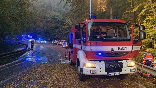 Dv� ob�ti si vy�ádala dopravní nehoda, která se stala 25. �íjna 2020 u Jasenné...