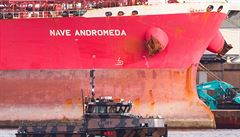 Ropný tanker Nave Andromeda. | na serveru Lidovky.cz | aktuální zprávy