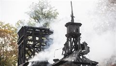 Požár kostela svatého Michala způsobila zřejmě lidská chyba, může souviset s bezdomovci