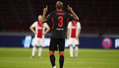 Brazilský fotbalista Fabinho pomohl k výhe Liverpoolu nad Ajaxem.