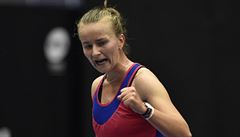 Krejčíková nadále roste tenisovým žebříčkem, díky semifinále v Linci je už na 65. místě