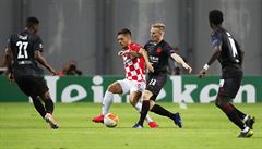 Petr �ev�ík v souboji o mí� s hrá�em Beer �evy.
