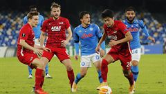 Neapol pekvapiv zaváhala proti Alkmaaru.