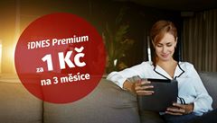 Získejte iDNES Premium na 3 msíce za 1 K