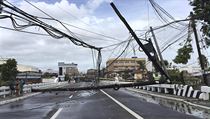 Filipny zashl tajfun Goni, oznaovan za jednu z nejsilnjch bou...