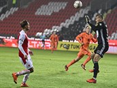 Utkání 7. kola první fotbalové ligy: Slavia Praha - FK Mladá Boleslav, 8....