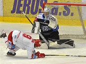Utkání 15. kola hokejové extraligy: HC Energie Karlovy Vary - HC Ocelái...
