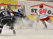 Utkání 15. kola hokejové extraligy: HC Energie Karlovy Vary - HC Ocelái...
