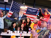 Vietnamtí podporovatelé Donalda Trumpa v Texasu.
