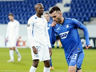 Hoffenheim v Evropsk lize pejel Liberec pti gly