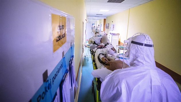 Nemocnice ve Zlín� je stále zahlcena pacienty.