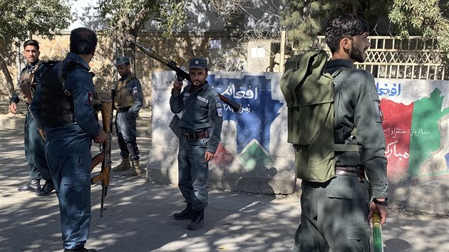 Afghánská policie - ilustraní foto. 
