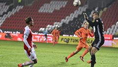 Utkání 7. kola první fotbalové ligy: Slavia Praha - FK Mladá Boleslav, 8....