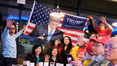 Vietnamští podporovatelé Donalda Trumpa v Texasu. | na serveru Lidovky.cz | aktuální zprávy