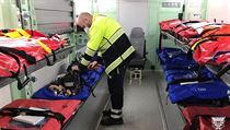 Pražská záchranná služba vyslala pro deset pacientů s covidem-19 do Benešova...