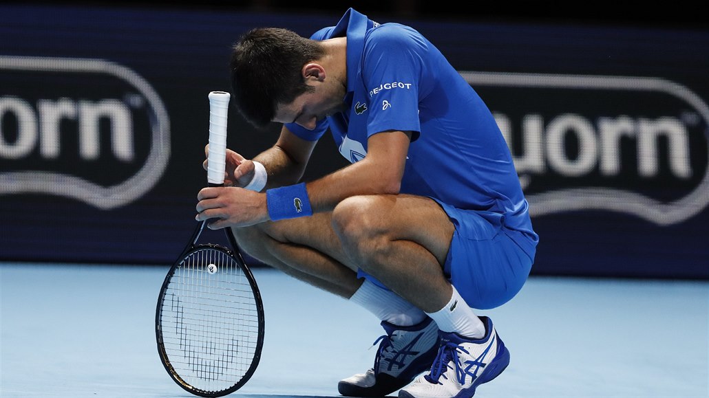 Novak Djokovič vypadl na Turnaji mistrů v semifinále. 