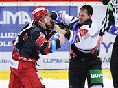 Utkání 13. kola hokejové extraligy: Mountfield Hradec Králové - HC Energie...