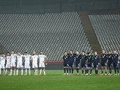 Souboj Srbska se Skotskem musely rozhodnout a penalty.
