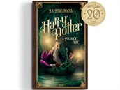 Obálka knihy Harry Potter a princ dvojí krve od ilustrátora Adriána Macha.