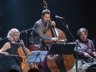 Koncert Dagmar Vokov na festivalu Struny podzimu 2018 (zleva DOrota Barov,...