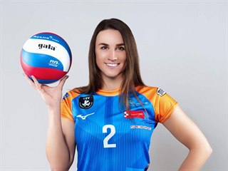 esk volejbalistka Martina Michalkov.