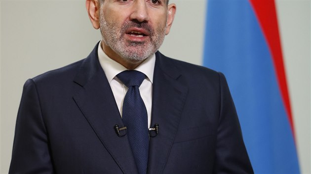 Arménský premiér Nikol Pašinjan.