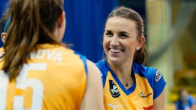 esk volejbalistka Martina Michalkov.